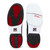 KR Strikeforce Jet Black/Grey/Red Right Handed Men's Bowling Shoes
