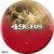 NFL On Fire San Francisco 49ers Bowling Ball