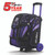 KR Strikeforce Cruiser Arrow Double Roller Bowling Bag Purple