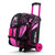 KR Strikeforce Cruiser Arrow Double Roller Bowling Bag Pink