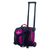Brunswick Zone Single Ball Roller Bowling Bag Raspberry