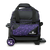 Brunswick Zone Single Ball Roller Bowling Bag Purple Prism