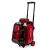 Genesis Sleek Gloss Black/Red 2 Ball Roller Bowling Bag