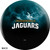 NFL On Fire Jacksonville Jaguars Bowling Ball