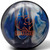 Brunswick Rhino Black/Blue/Silver Bowling Ball