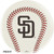 MLB San Diego Padres Bowling Ball MLB San Diego Padres Bowling Ball