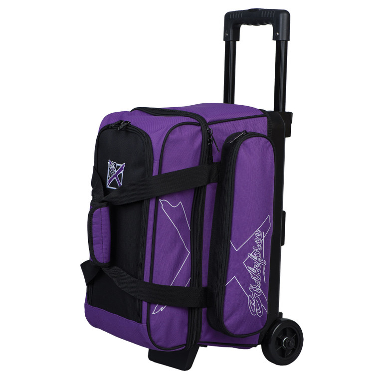 KR Strikeforce Hybrid X Purple 2 Ball Roller Bowling Bag