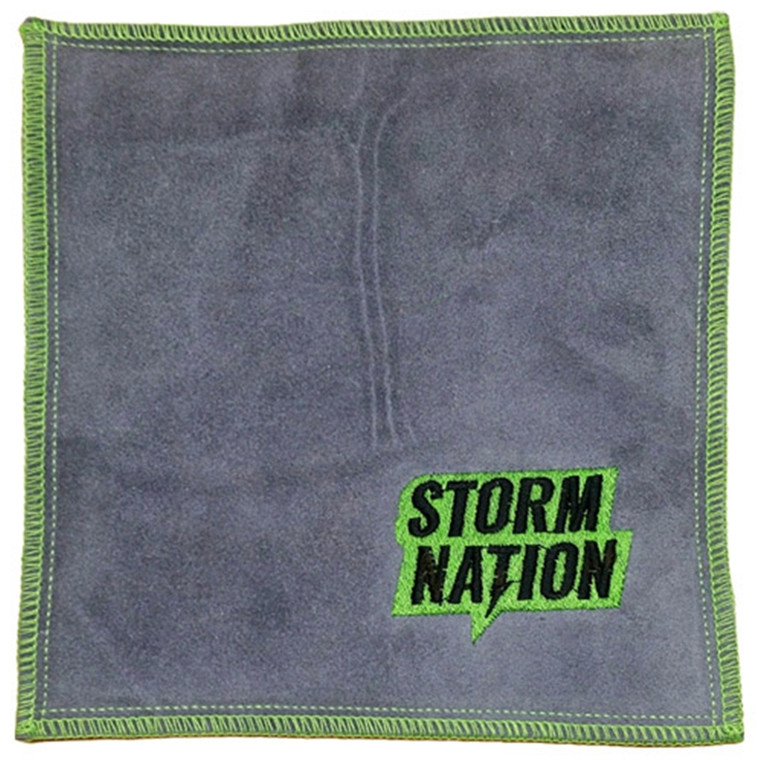 Storm Nation Green/Grey Bowling Shammy