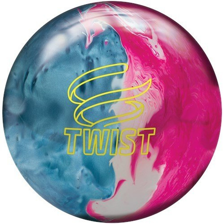 Brunswick Twist Sky Blue/Pink/Snow Bowling Ball