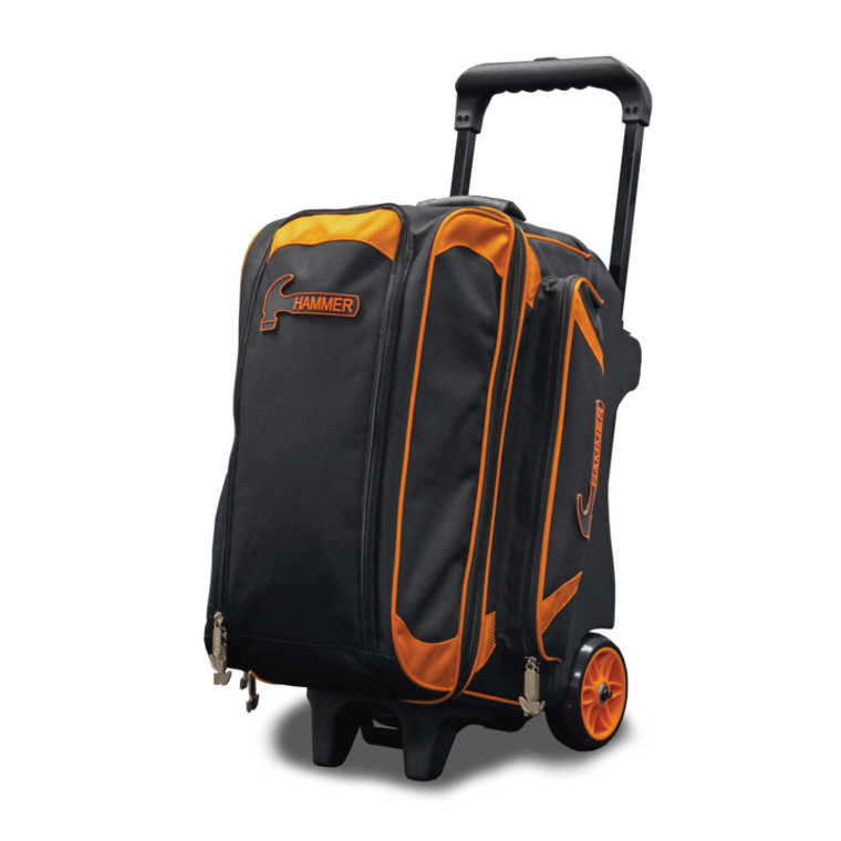 Hammer Premium 2 Ball Roller Black/Orange Bowling Bag