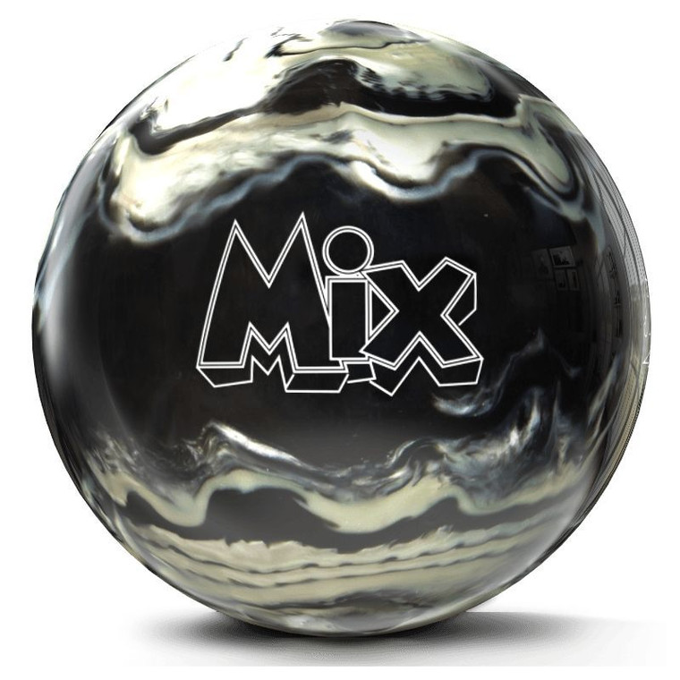 Storm Mix Black/Silver Bowling Ball