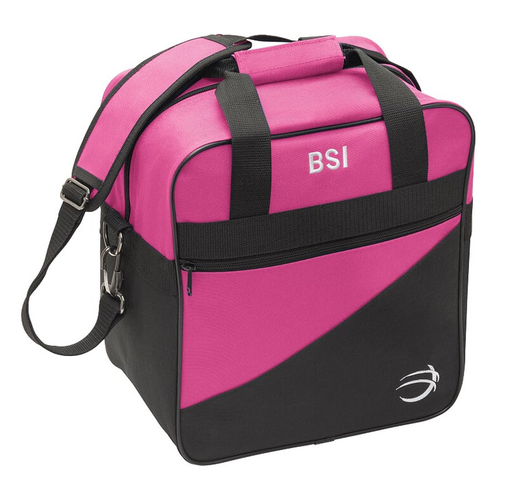 BSI Solar Single Tote Bowling Bag Black/Pink