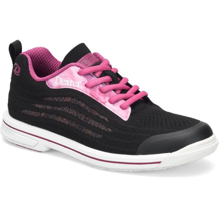 Dexter DexLite Knit Pink/Black Womens Bowling Shoes