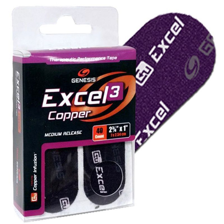 Genesis Bowling Excel Copper 3 Purple Medium Performance Tape 40 Piece Pack