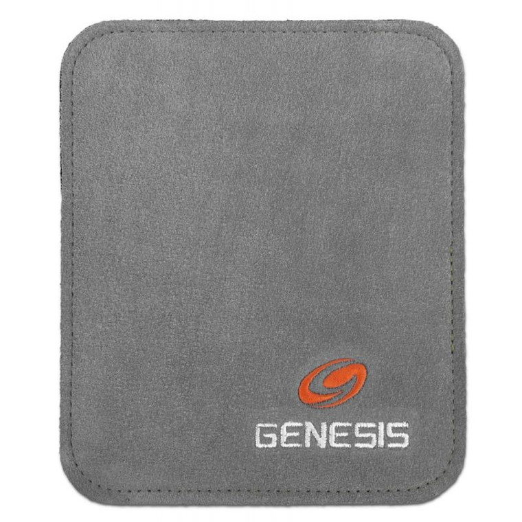 Genesis Pure Pad Buffalo Leather Bowling Ball Wipe Pad Grey