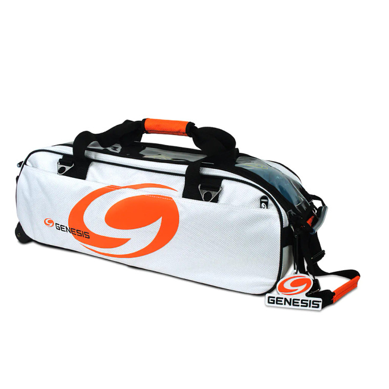 Genesis Sport 3 Ball Tote Bowling Bag White