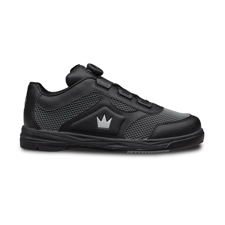 Brunswick Fury Black Right Handed Mens Bowling Shoes