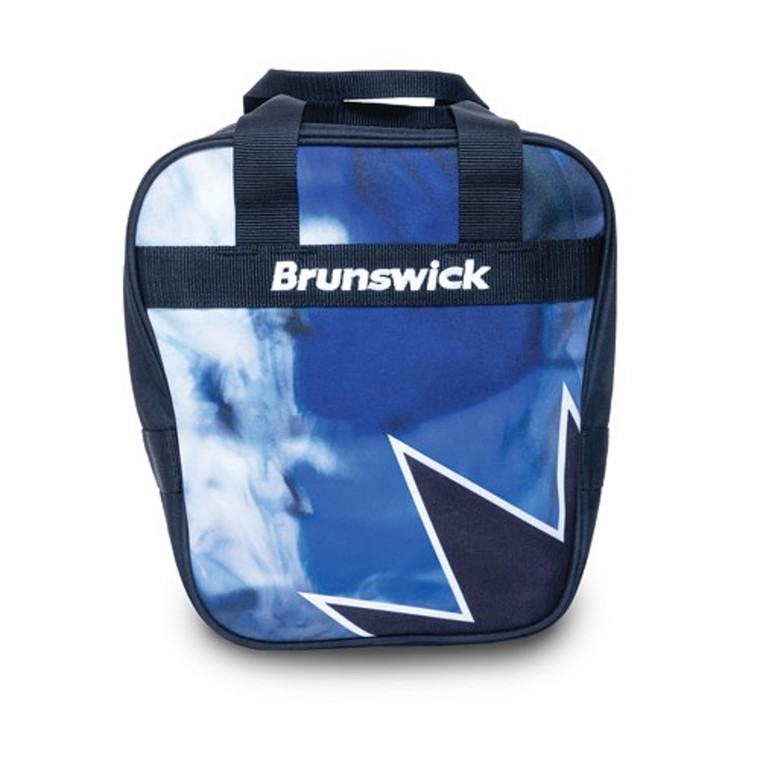 Brunswick Spark Indigo Swirl 1 Ball Bowling Bag