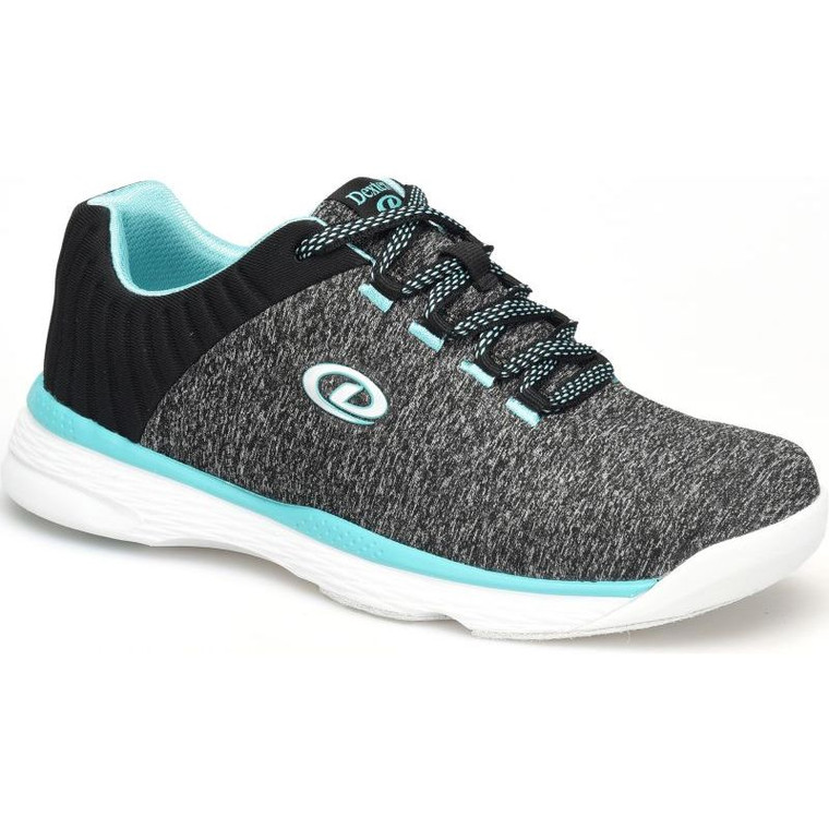 Dexter Elin Grey/Teal Womens Bowling Shoes