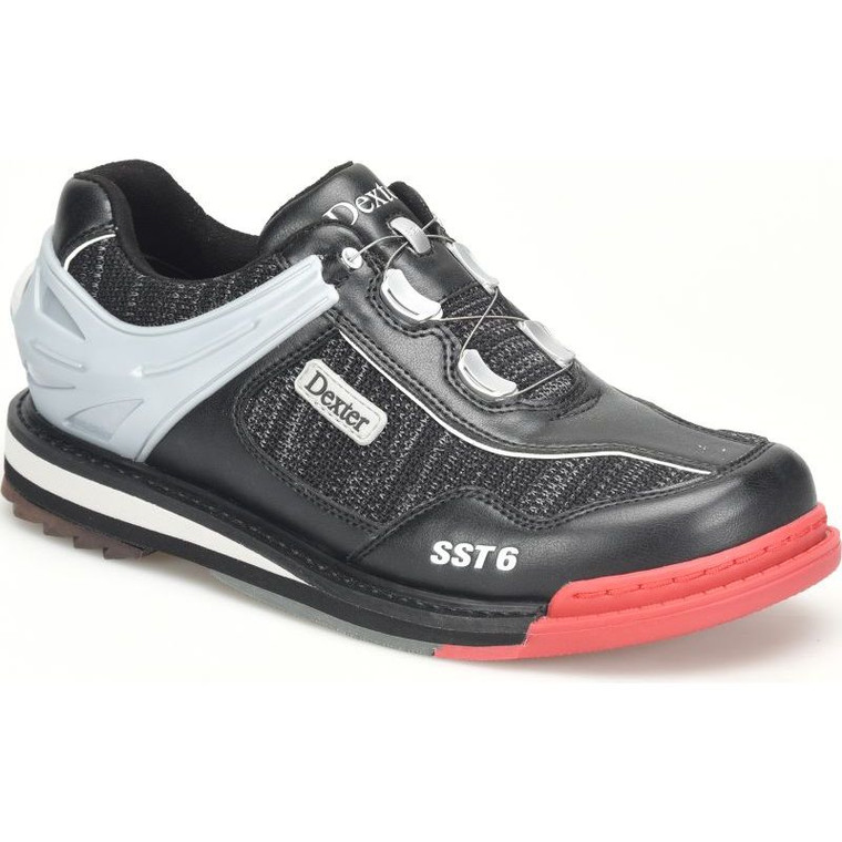 Dexter SST 6 Hybrid BOA Black Knit Mens Right Handed Bowling Shoes