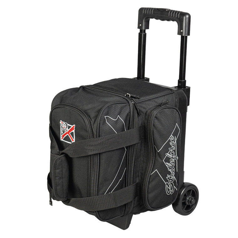 KR Strikeforce Hybrid Single Roller Bowling Bag Black
