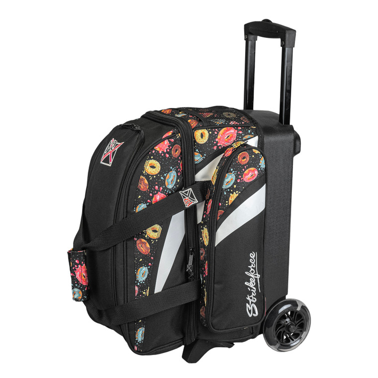 KR Strikeforce Cruiser Smooth Double Roller Bowling Bag Donuts