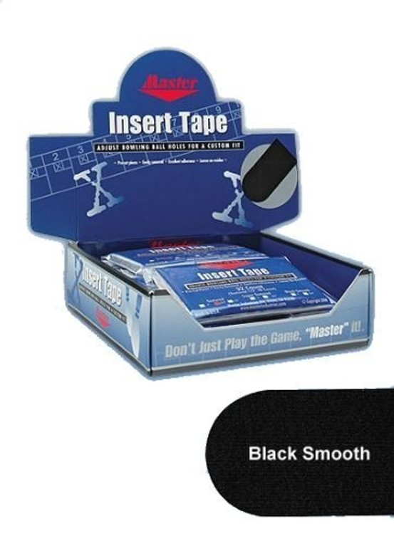 Master 1" Black Bowling Tape 32 Piece Pack