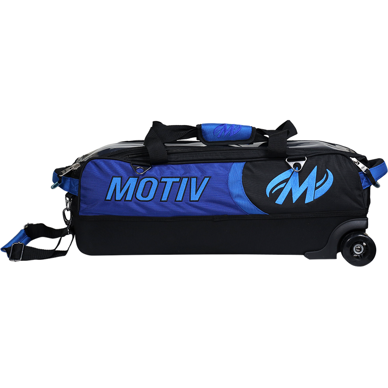 Motiv Apex Midnight Blue 3 Ball Tote Bowling Bag
