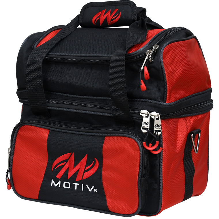Motiv Prevail 1 Ball Tote Bowling Bag Red