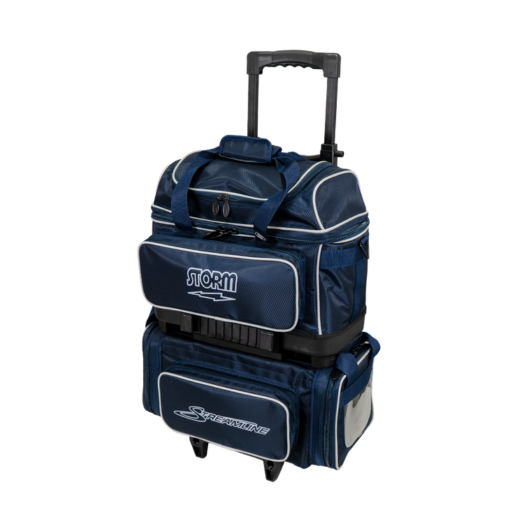Storm Streamline Diamond Navy/Black 4 Ball Roller Bowling Bag