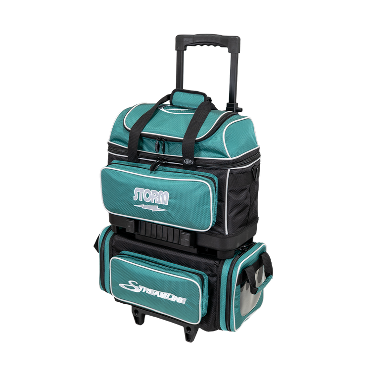 Storm Streamline Teal/Grey 4 Ball Roller Bowling Bag