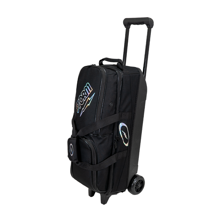 Storm Rolling Thunder Air 3 Ball Roller Bowling Bag Black