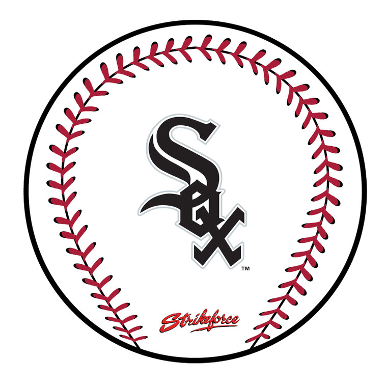 KR Strikeforce MLB Chicago White Sox Round Rubber Bowling Shammy