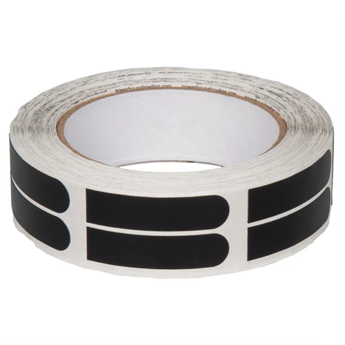 KR Strikeforce Sure Fit Tape 500 Count Roll 1/2" Black