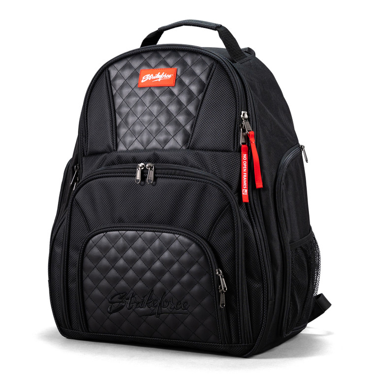 KR Strikeforce Diamond Deuce 2 Ball Tote Backpack Bowling Bag Black