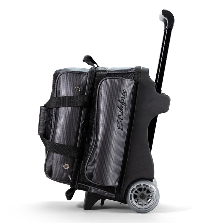 KR Strikeforce Konvoy Double Roller Bowling Bag Black/Smoke
