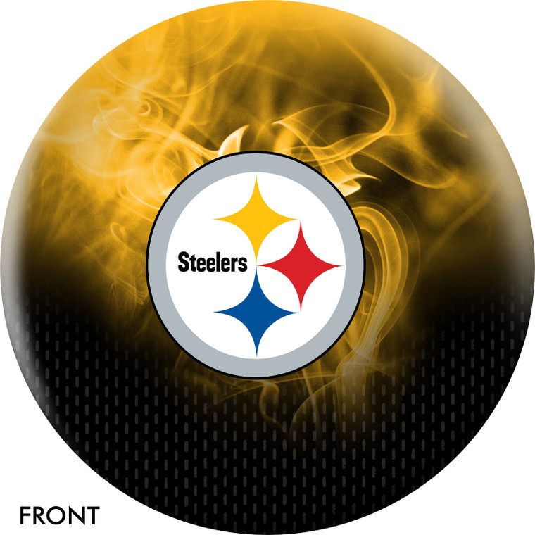 NFL On Fire Pittsburgh Steelers Bowling Ball