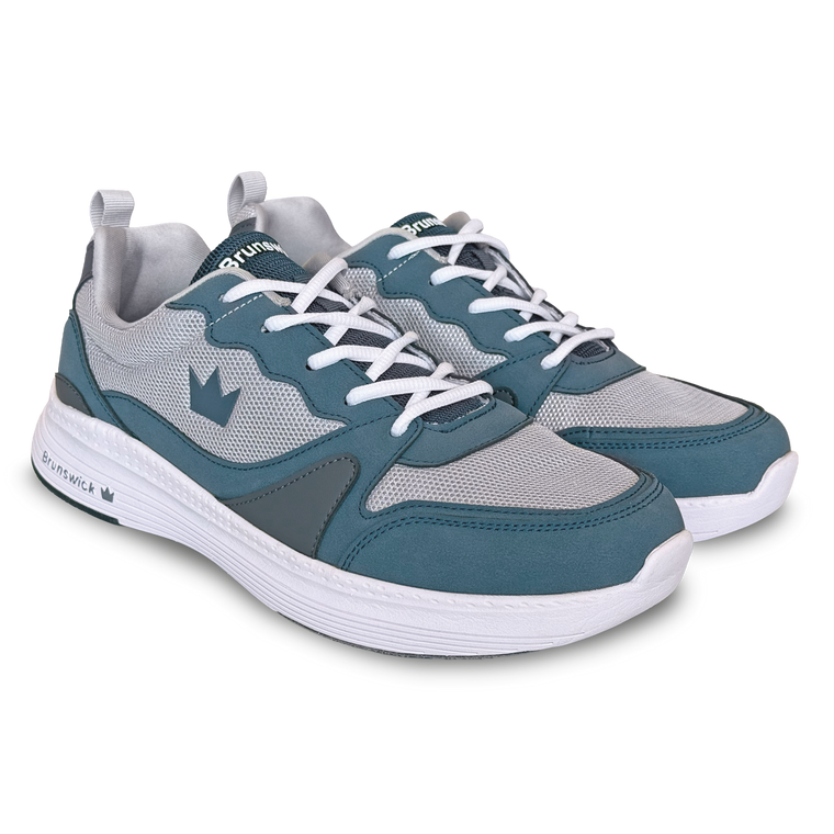 Brunswick Outback Men's Bowling Shoes Grey/Blue