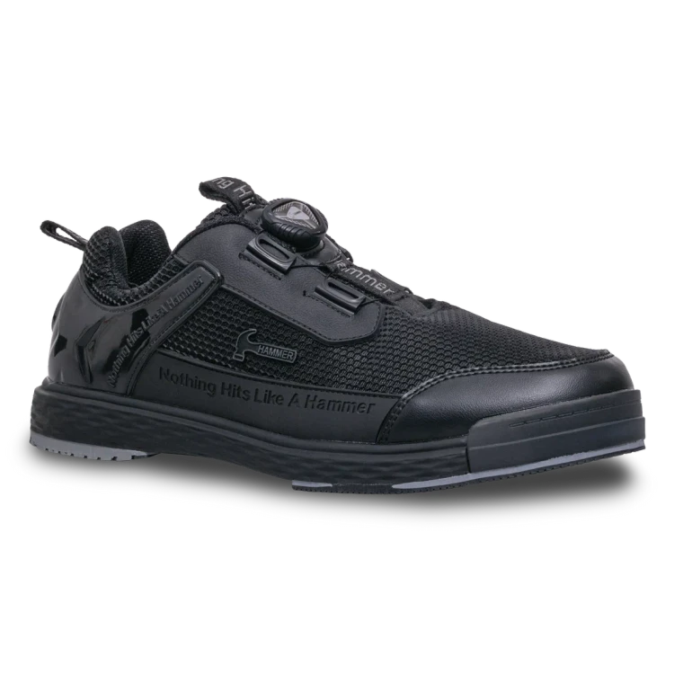 Hammer Night Power Diesel Black Right Handed Mens Bowling Shoes