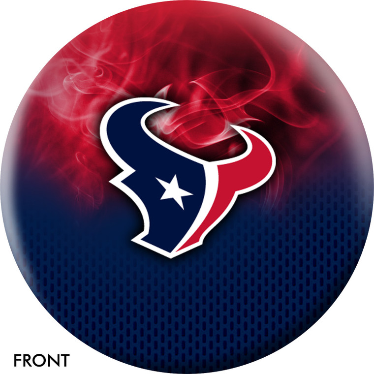 NFL On Fire Houston Texans Bowling Ball