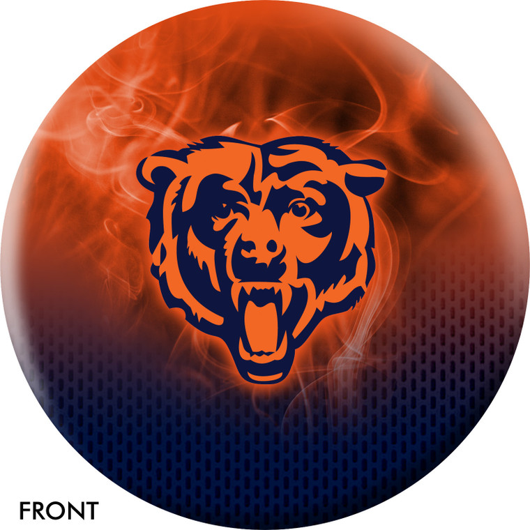 NFL On Fire Chicago Bears Bowling Ball