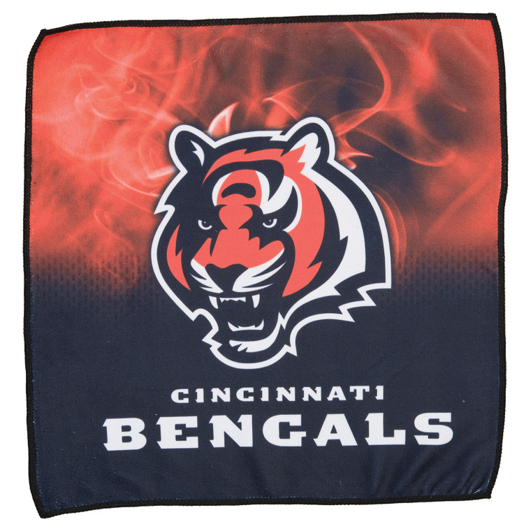 KR Strikeforce NFL Cincinnati Bengals On Fire Bowling Towel