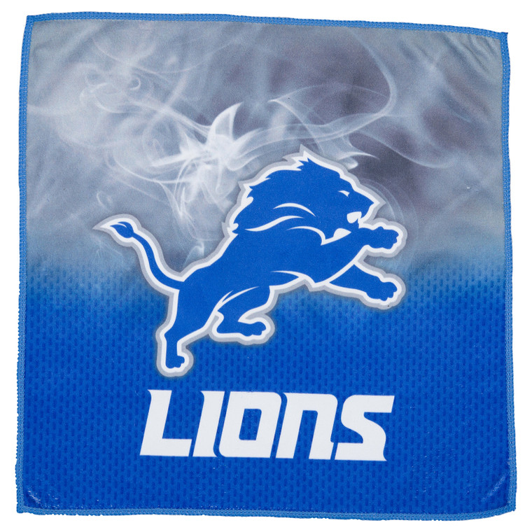 KR Strikeforce NFL Detroit Lions On Fire Bowling Towel