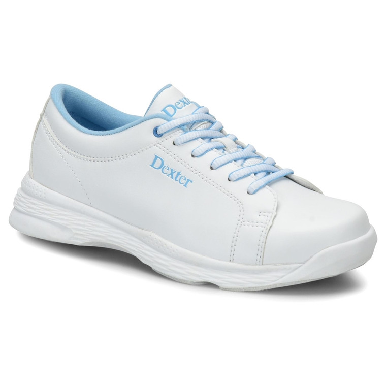 Dexter Raquel V White/Blue Womens Bowling Shoes