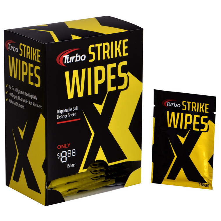 Turbo Strike Wipes 25 Sheet Carton