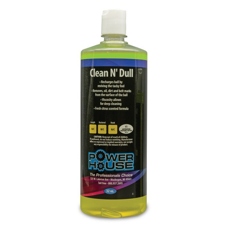 Powerhouse Clean n' Dull Bowling Ball Cleaner 32 oz Quart