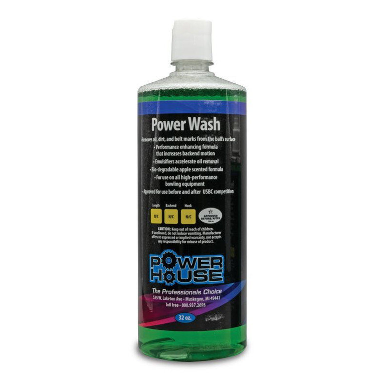 Powerhouse Power Wash Bowling Ball Cleaner 32 oz Quart