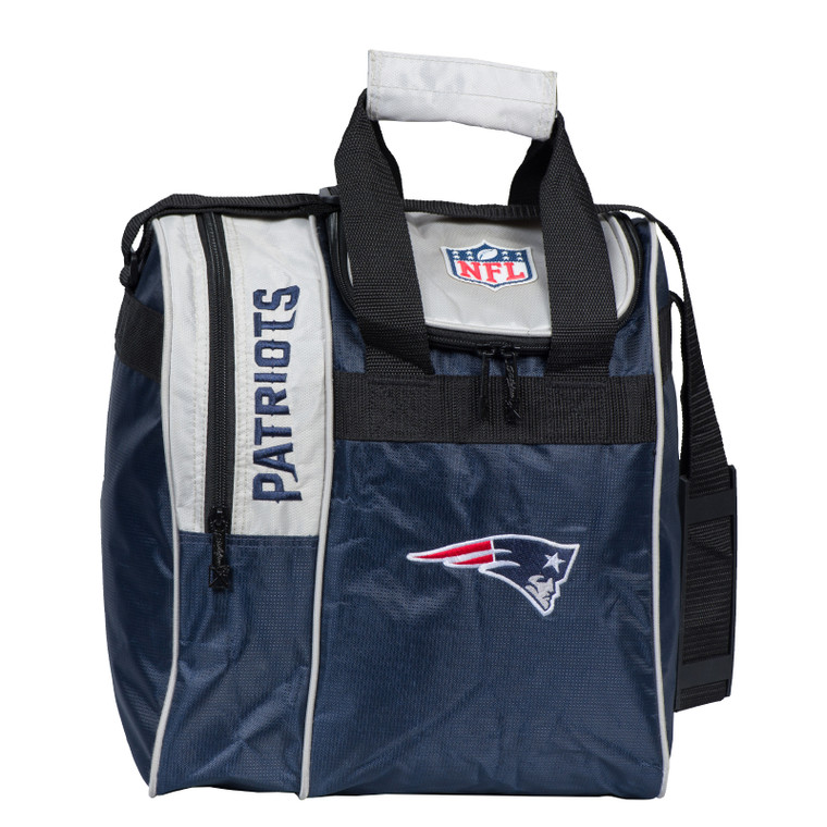 KR Strikeforce NFL New England Patriots Single Tote Bowling Bag