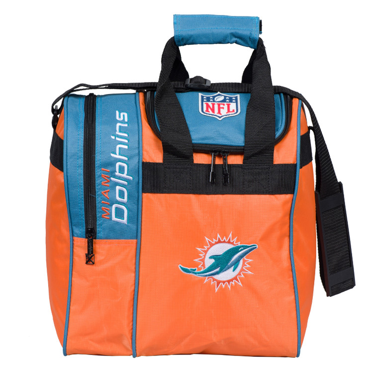 KR Strikeforce NFL Miami Dolphins Single Tote Bowling Bag