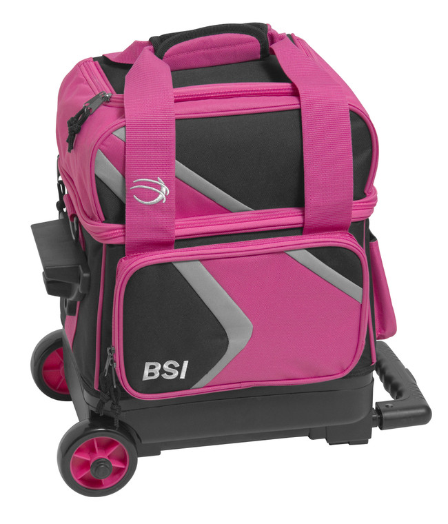 BSI Dash Single Roller Bowling Bag Pink